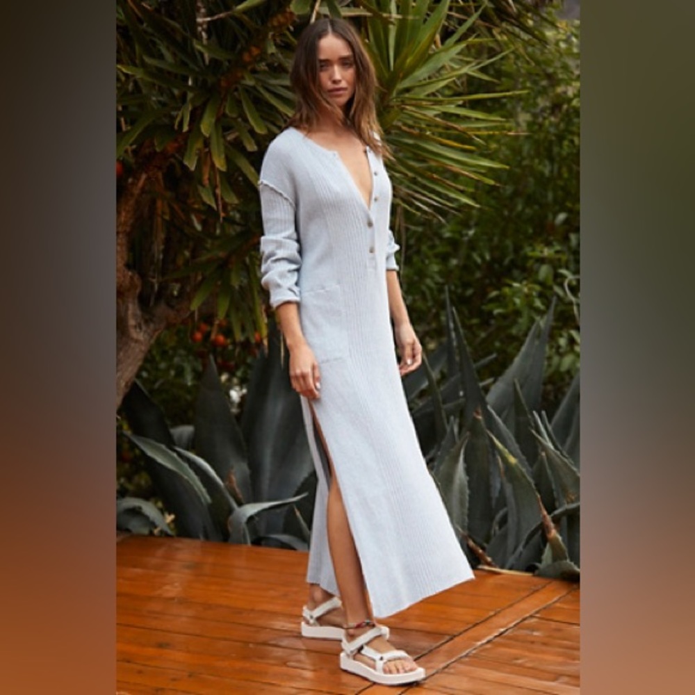 NWT Free People Free Fall Sweater Maxi Dress